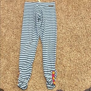Matilda Jane Blue Striped Kids Leggings